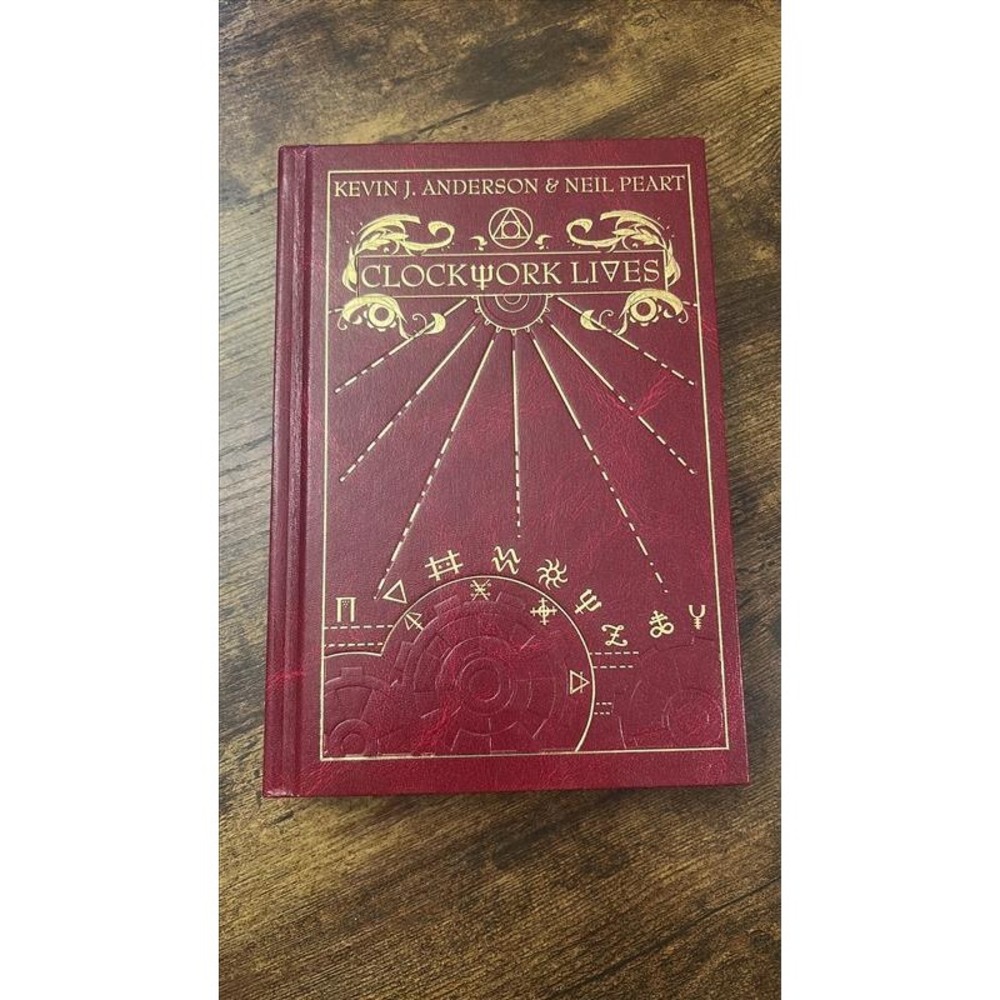 Clockwork Lives Kevin J Anderson Neil Peart Hardcover Steampunk ECW Press 2015